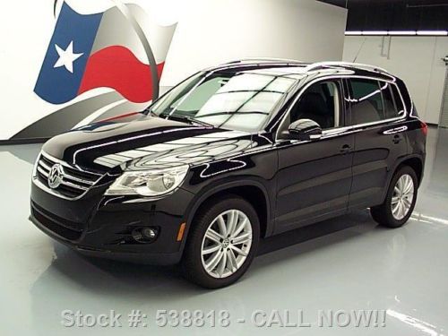 2009 volkswagen tiguan sel turbo heated leather 64k mi texas direct auto