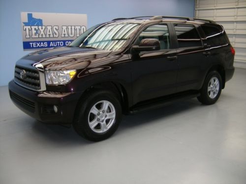 We finance!!!  2013 toyota sequoia sr5 automatic sunroof 3rd row tow texas auto