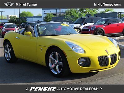 07 yellow convertible gxp black leather financing pontiac turbo clean title