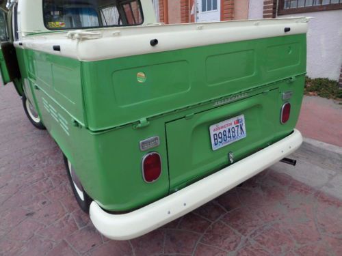 CLASSIC VERY RARE 1971 VW DOUBLE CAB PICKUP UP BEST YEAR EVER WITH 1600CC MOTOR, image 6