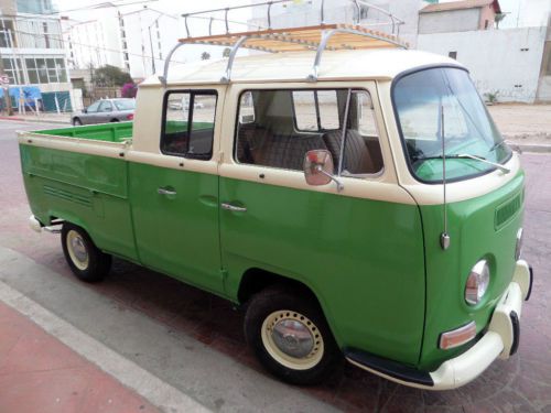 CLASSIC VERY RARE 1971 VW DOUBLE CAB PICKUP UP BEST YEAR EVER WITH 1600CC MOTOR, image 7