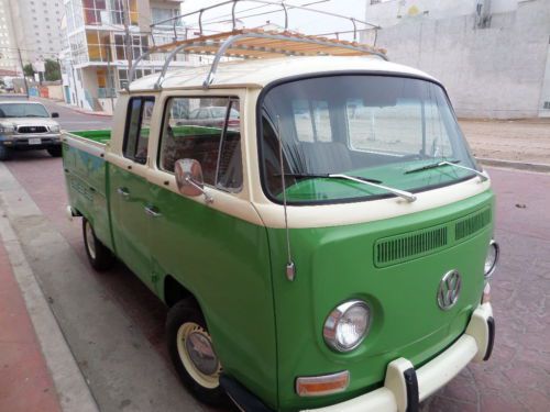 CLASSIC VERY RARE 1971 VW DOUBLE CAB PICKUP UP BEST YEAR EVER WITH 1600CC MOTOR, image 16