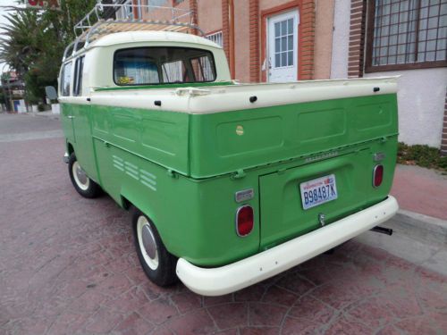 CLASSIC VERY RARE 1971 VW DOUBLE CAB PICKUP UP BEST YEAR EVER WITH 1600CC MOTOR, image 17