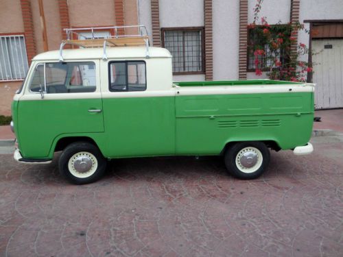 CLASSIC VERY RARE 1971 VW DOUBLE CAB PICKUP UP BEST YEAR EVER WITH 1600CC MOTOR, image 18