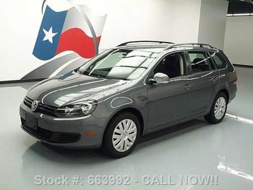 2013 volkswagen jetta sportwagen auto htd seats 41k mi texas direct auto