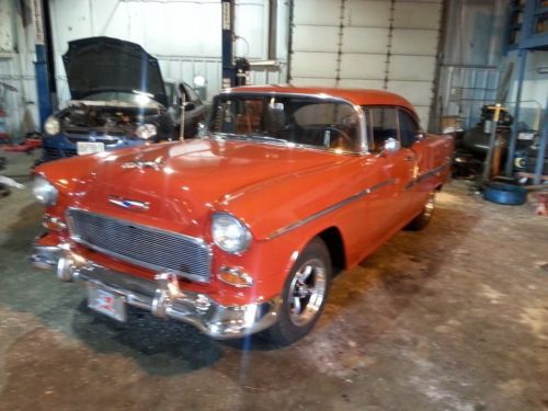 1955 chevrolet bel air hard top.. beautiful car showroom condition 5 day auction