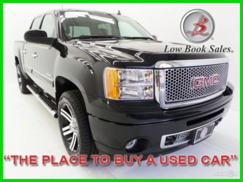 We finance! 12 sierra 1500 denali 6.2l v8 16v 4x4 awd pickup truck onstar bose