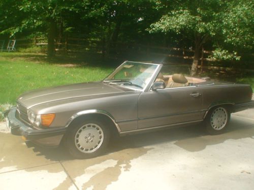 1987 mercedes benz 560sl convertible 118k miles