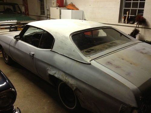 1971 chevy chevelle 2 door hardtop, 327 engine, runs &amp; drives