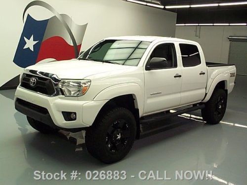 2012 toyota tacoma prerunner tss dbl cab rear cam 30k texas direct auto