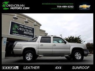 2005 silver lt*lthr*sunroof*4x4*loaded!!!