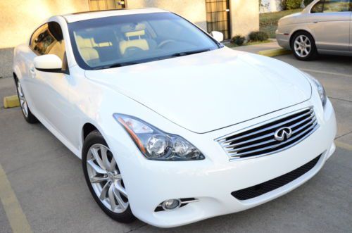 2011 infiniti g37 journey premium nav no reserve rear camera coupe bose rebuilt