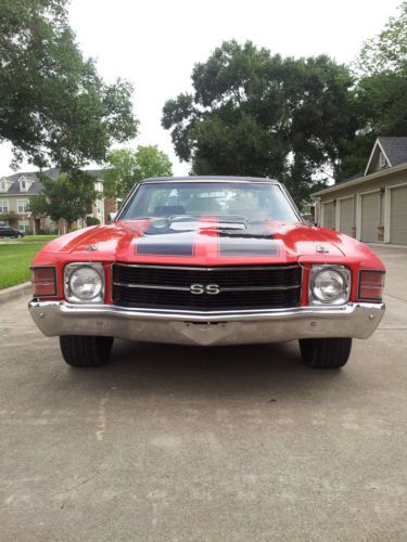 1971 chevrolet el camimo 454 true ss with air
