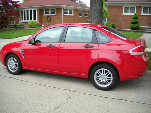 Red,black cloth interior excellent conditon 4 door sedan 34000 miles, US $8,800.00, image 2