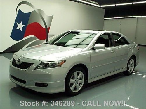 2009 toyota camry se auto ground effects spoiler 92k mi texas direct auto