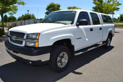 2004 chevrolet silverado lt 2500 hd 6.0 gas 2wd 125k miles clean title