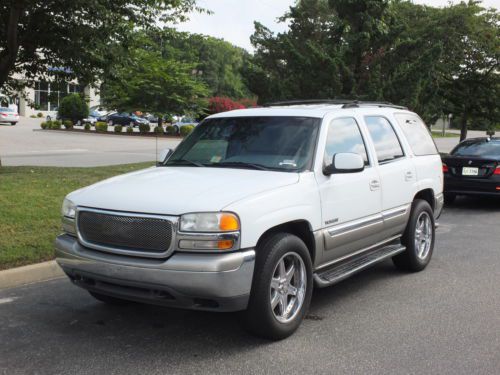 2000 gmc yukon slt - runs/drives good.  cold a/c.  needs work.  no reserve!