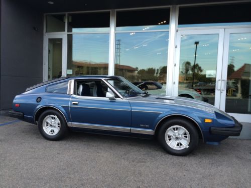 1980 datsun 280zx 1 owner 26k miles california car no reserve