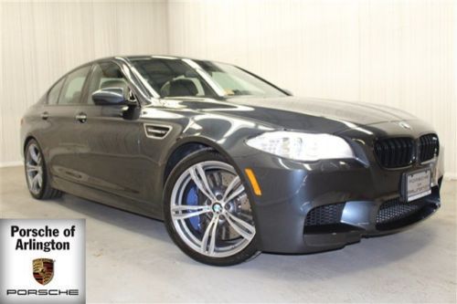 2013 xenon navigation warranty leather moon roof heated seats m5 gray one owner