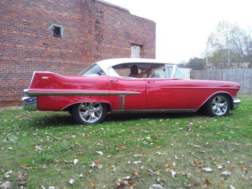 1957 cadillac sedan deville, all original other than chrome 17&#034;s, #&#039;s matching