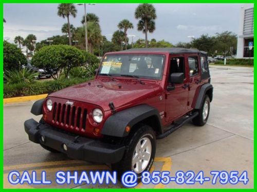 2013 jeep wrangler unlimited sport 4x4, stick!!, softtop, only 11,000 miles,l@@k