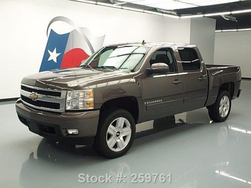 2008 chevy silverado ltz crew sunroof nav dvd 20&#039;s 65k texas direct auto