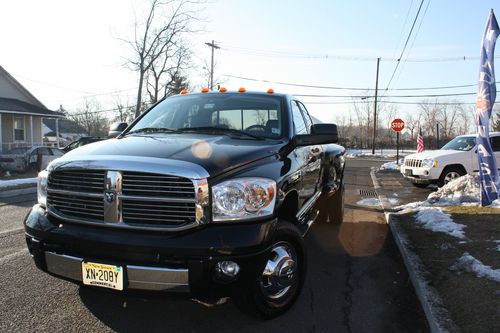 2007 dodge ram 3500 laramie crew cab pickup 4-door 6.7l low miles 46k  warranty!