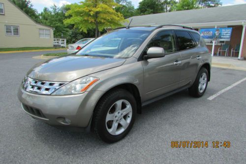 2004 nissan murano sl sport utility 4-door 3.5l
