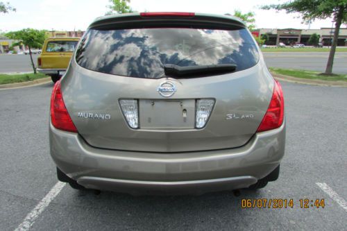 2004 Nissan Murano SL Sport Utility 4-Door 3.5L, US $8,950.00, image 7