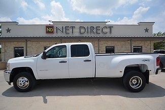 4x4 duramax 6.6l turbo diesel cloth 20k miles drw allison transmission texas