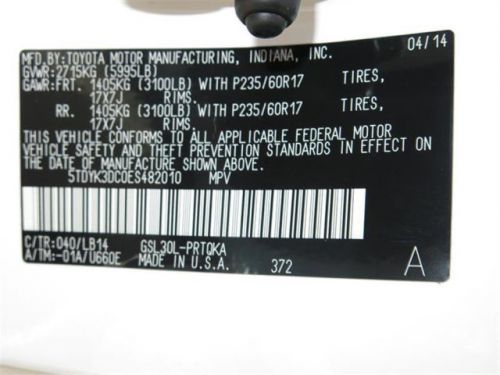 2014 Toyota Sienna XLE, US $35,607.00, image 6