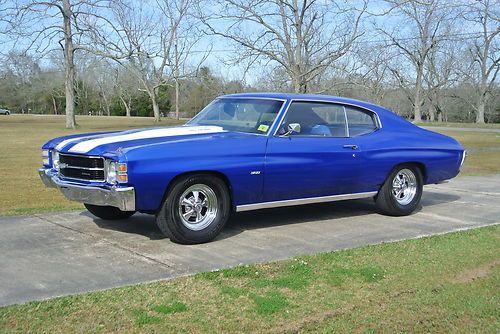 1971 chevelle malibu gm crate motor auto custom hot rat street rod great driver