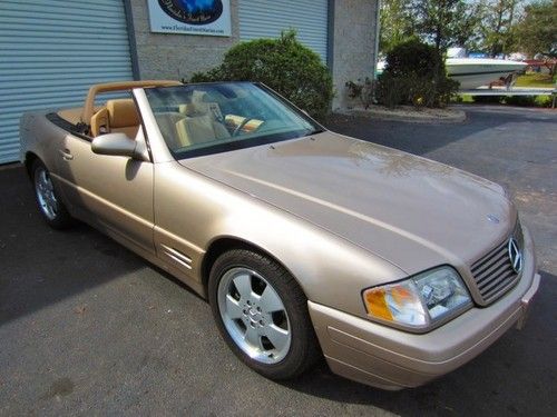 2000 mercedes sl500 convertible 67k miles w/hardtop florida