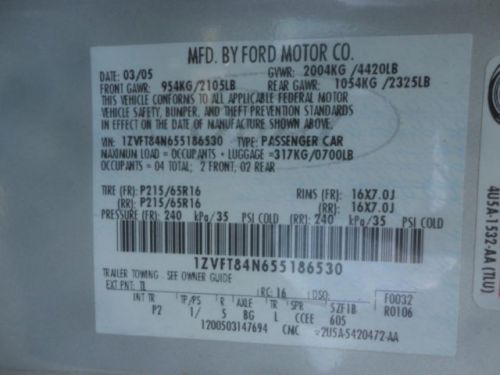 2005 Ford Mustang Base, US $8,900.00, image 9