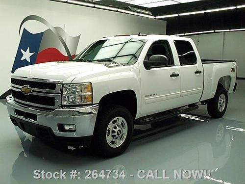 2011 chevy 2500hd lt crew z71 4x4 side steps goose 16k! texas direct auto