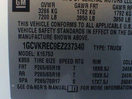 2014 Chevrolet Silverado 1500, US $40,556.00, image 5