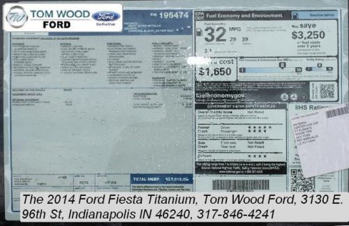 2014 Ford Fiesta Titanium, US $18,969.00, image 29