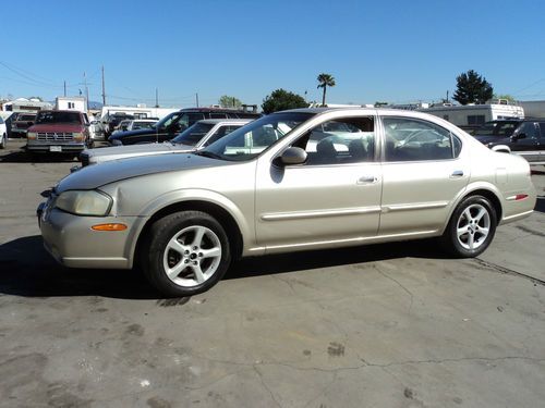 2001 nissan maxima gle sedan 4-door 3.0l, no reserve