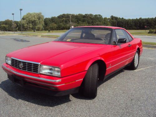 Virginia inspected 1990 cadillac allante value leader convertible 2-door 4.5l