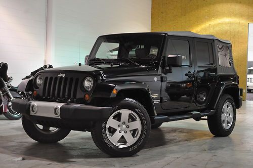 2010 jeep wrangler unlimited sahara sport utility 4-door 3.8l