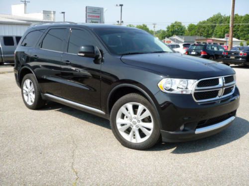 We finance! 2012 dodge durango crew sport utility 4-door 3.6l nav, moonroof, mp3