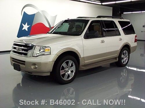 2010 ford expedition eddie bauer sunrooof nav dvd 58k texas direct auto