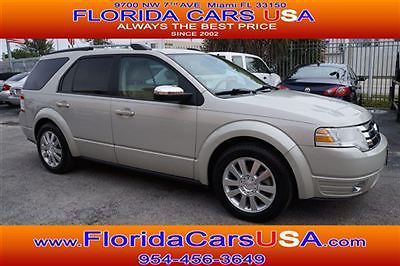 2008 ford taurus x limited awd excellent condition runs perfect leather dvd 3rd