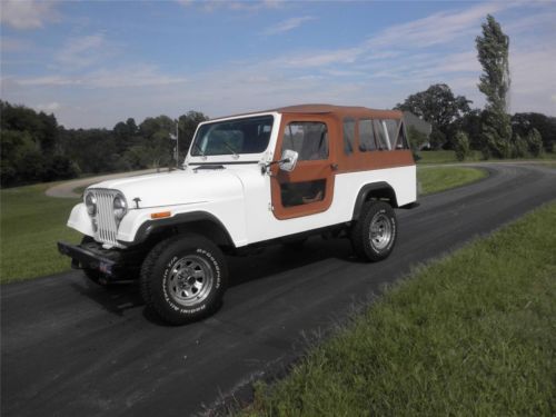 1985 jeep scrambler cj8 hard &amp; soft top 4wd hardware fiberglass body seats 6