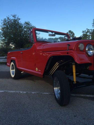 Rat rod gasser jeepster commando