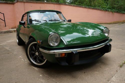 Triumph spitfire 1500  1980  rare find