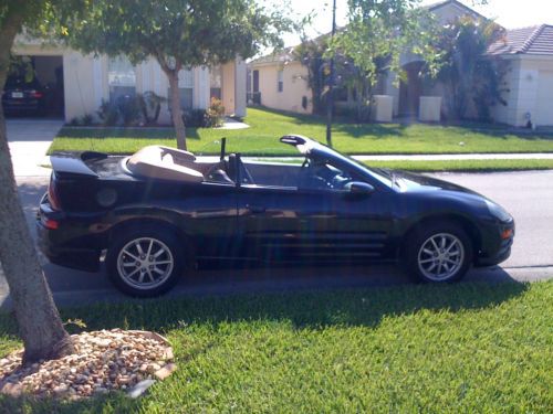 2001 mitsubishi eclipse spyder gs convertible 2-door 2.4l