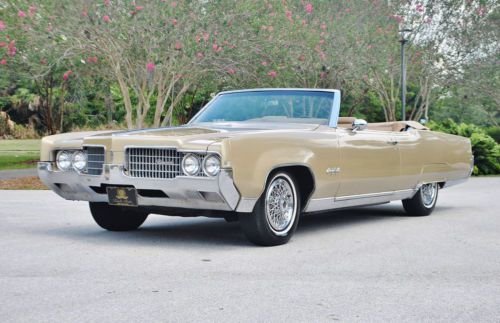 Dry new mexico car 1969 oldsmobile ninety eight convertible just 51ks loaded wow