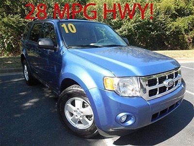 Ford escape fwd 4dr xlt low miles suv automatic 2.5l 4 cyl sport blue metallic