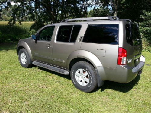 2005 Nissan Pathfinder SE OFF ROAD EDITION 4X4 LEATHER SUNROOF NEW TIRES, US $10,000.00, image 13